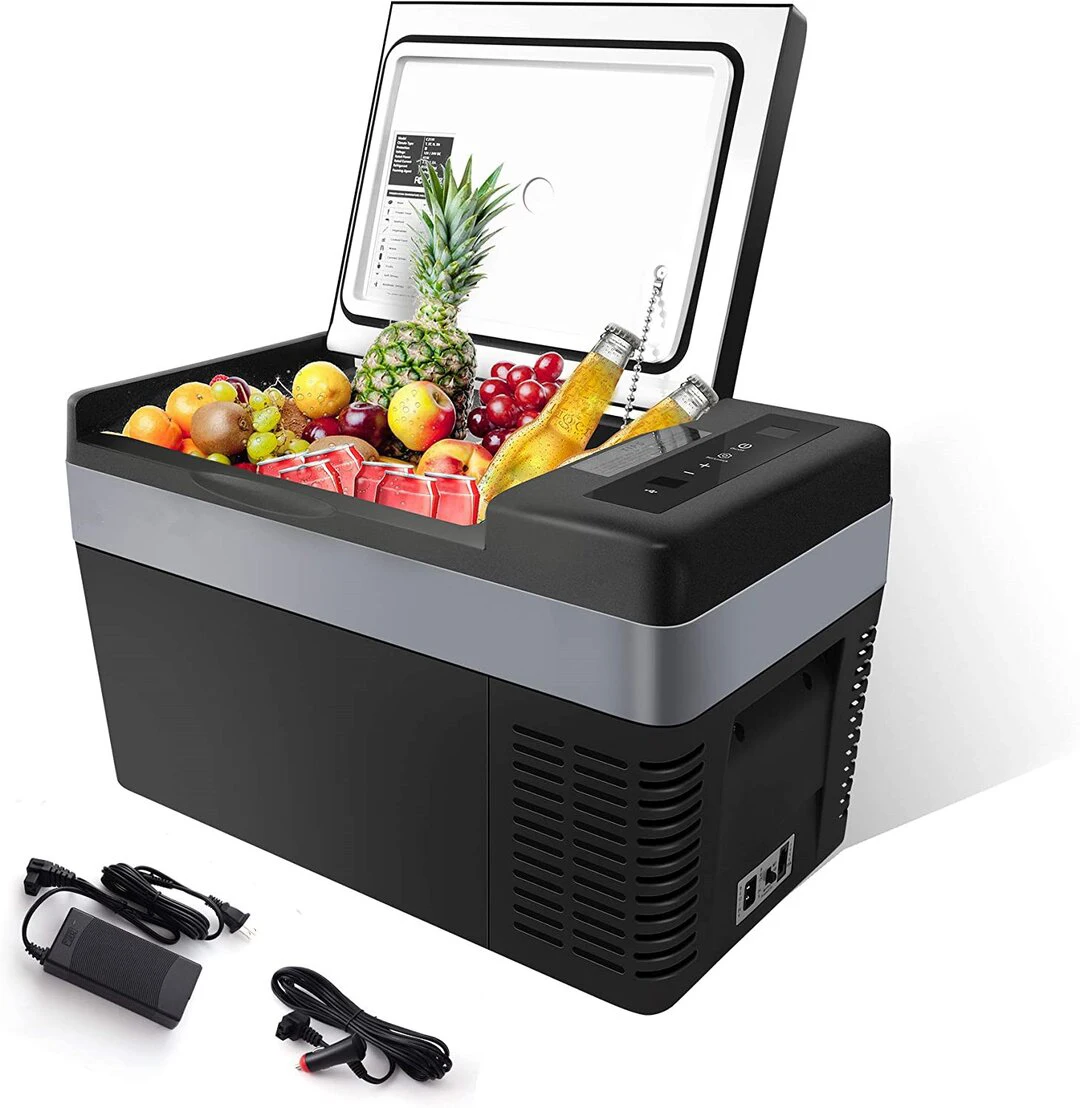 

DC12V/24V 25L Car Refrigerator AC 220V/110V Auto Mini Fridge With Compressor