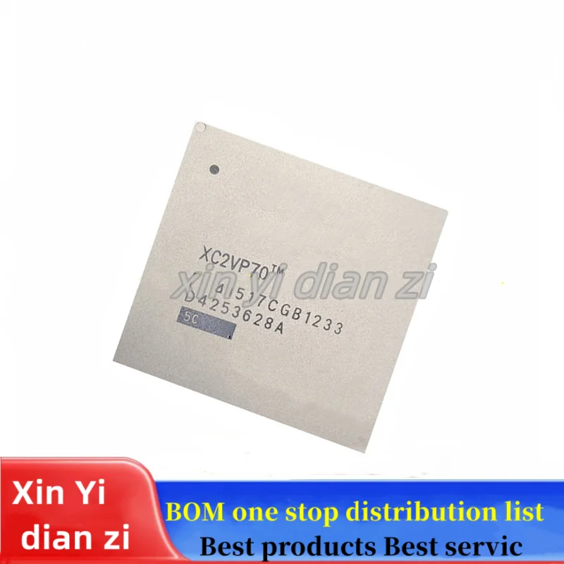 

1pcs/lot XC2VP70-5FFG1517C XC2VP70 BGA ic chips in stock