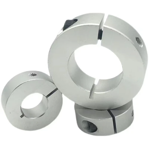 Imagen 2 del producto Anillo fijo de eje óptico, anillo fijo de tipo abierto, rodamiento de luz, manga de bloqueo de límite, anillo de posicionamiento automático de aluminio, hendidura del eje