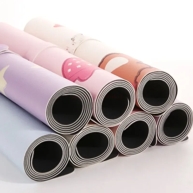 Sanrio Groot Bureau Mat Hello Kitty Melodie Kuromi Cinnamoroll Antislip Computer Muismat Game Pads Pc Accessorie Cadeau