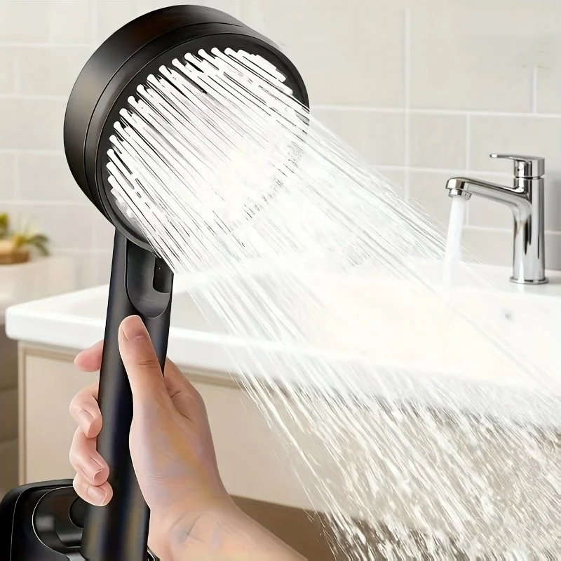 

Набор из 2 предметов: черные душевые лейки Black Warrior, душевые лейки с функцией повышения давления, водонагреватели для ванной комнаты, бытовые водонагреватели, ручные душевые лейки, необходимое оборудование для душа в ванной комнате