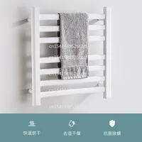 220V 45W/180W Electric Heated Towel Rail Thermostatic Intelligent Sterilizing Towel Warmer Dryer Heated Towel Rack Bathroom