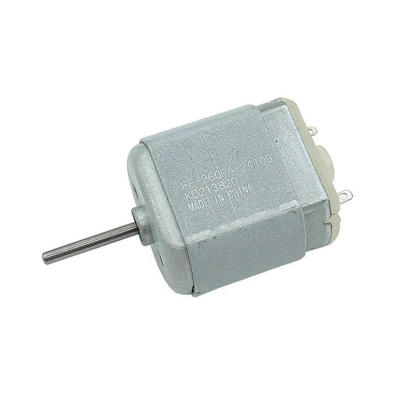 Mabuchi FF-260PA-24109 Micro 260 Motor DC 2.4V 3V 3.7V 5V 6V 10450RPM Mini 24mm Metal Brush Motor DIY Electric Shaver Toy Model