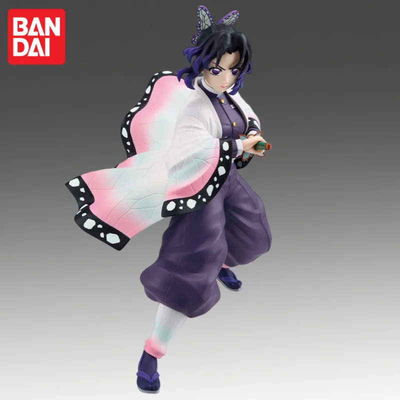 In Stock Bandai Original Banpresto Vibration Stars Demon Slayer Kochou Shinobu Action Figure Model Doll Brand New Boxed Garage view 2