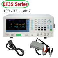 East Tester LCR Benchtop Digital Bridge 100kHz-1MHZ Desktop LCR Tester Meter Capacitance Resistance Impedance Inductance Measure