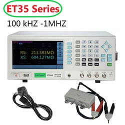 Eastテスターlcrデジタルブリッジ,100khz-1mhz,デスクトップlcrテスター,静電抵抗,伝達測定