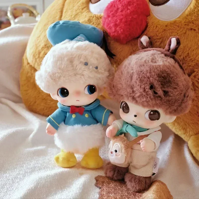 

Pop Mart DIMOO WORLD X Disney Series Vinyl Face Original Blind Box Toys Action Anime Figure Doll Cute Ornaments Collection