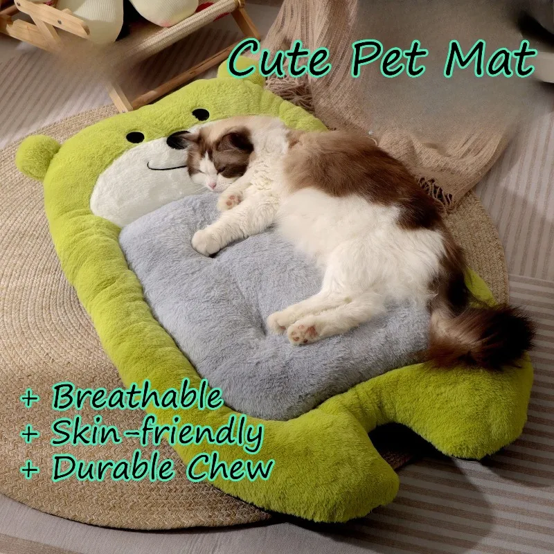 

Мягкая и теплая лежанка-диван для собак, кошек, кроликов, лис, других домашних животных: утолщенная, удобная, прочная, пушистая, просторная, машинная стирка, устойчивая к укусам.