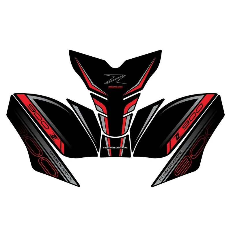 For KAWASAKI Z900 2025 Fuel Tank Protection Stickers Kits Of Motorcycle Accessories Gas Fuel Pad Decoration Refit Decals
