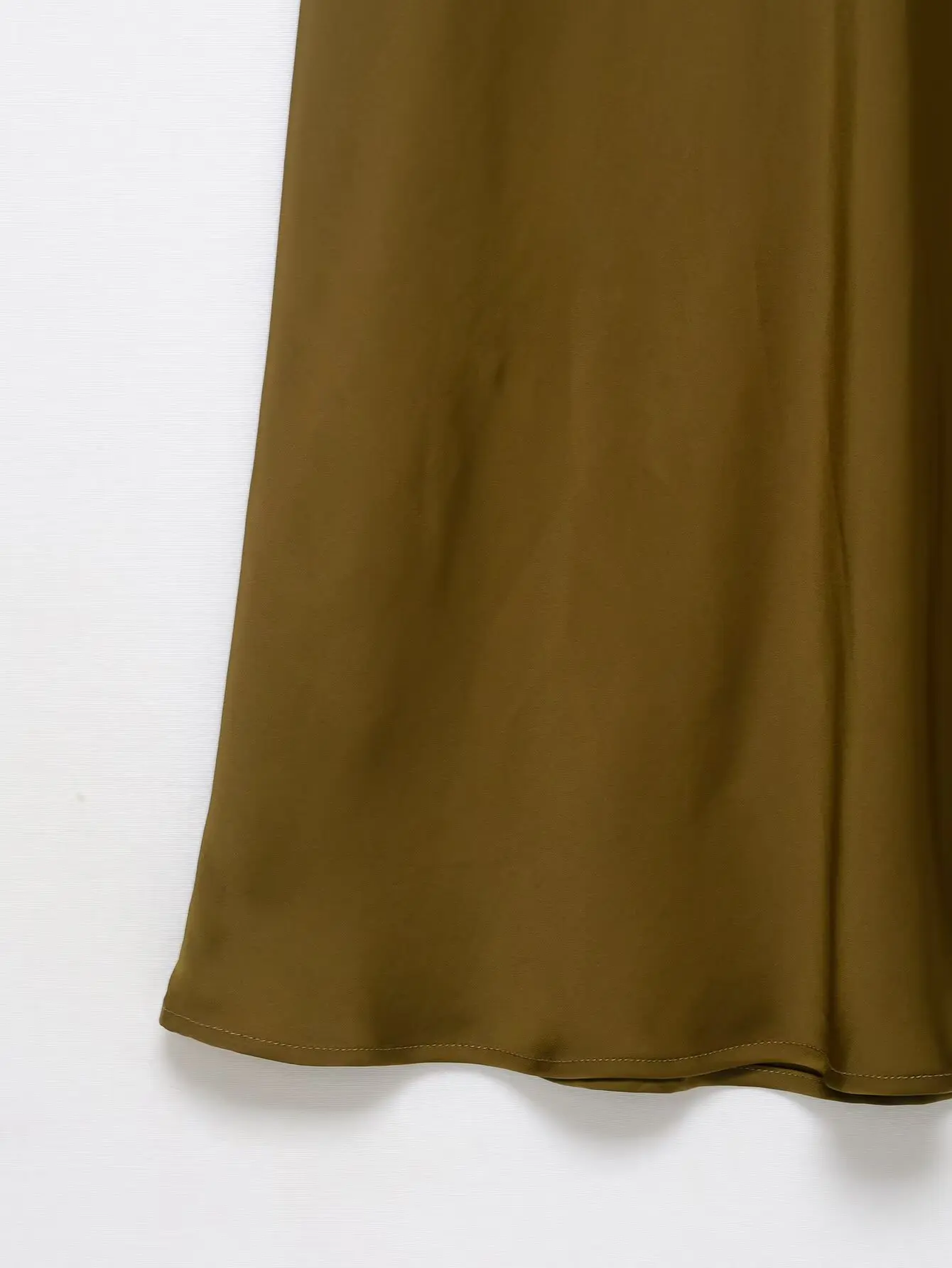 BSAY mujer cuello pico manga corta otoño nuevo artículo 2025 encaje contrastante textura de seda vestido MIDI vestido largo de noche francés