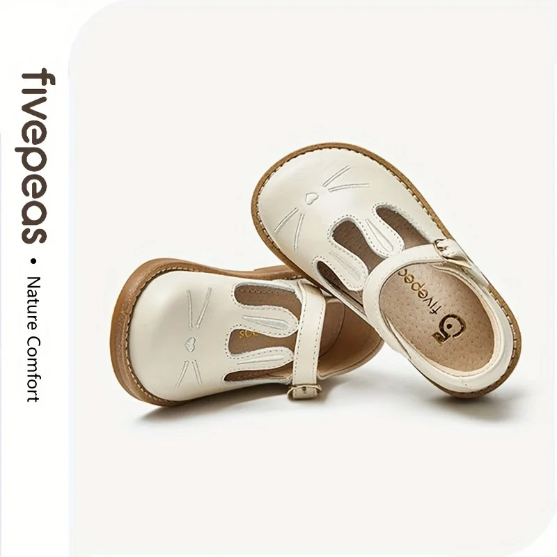 Girls\' Genuine Leather Cowhide Shoes 2023 Spring New Children\'s Soft Sole Single Shoes Baby Anti slip Princess Shoes