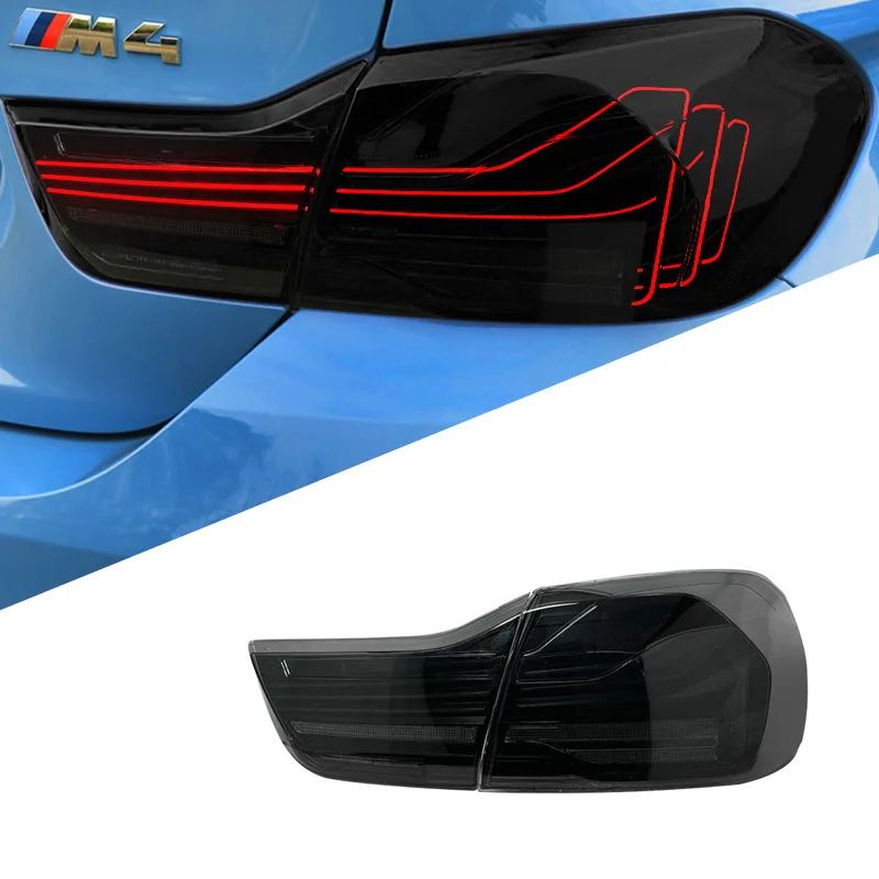 For 4 Series F82 F32 F33 F36 F83 M4 2014-2020 Taillights  New Upgrade CSL Rear Lamp LED Laser Style Tail Lights