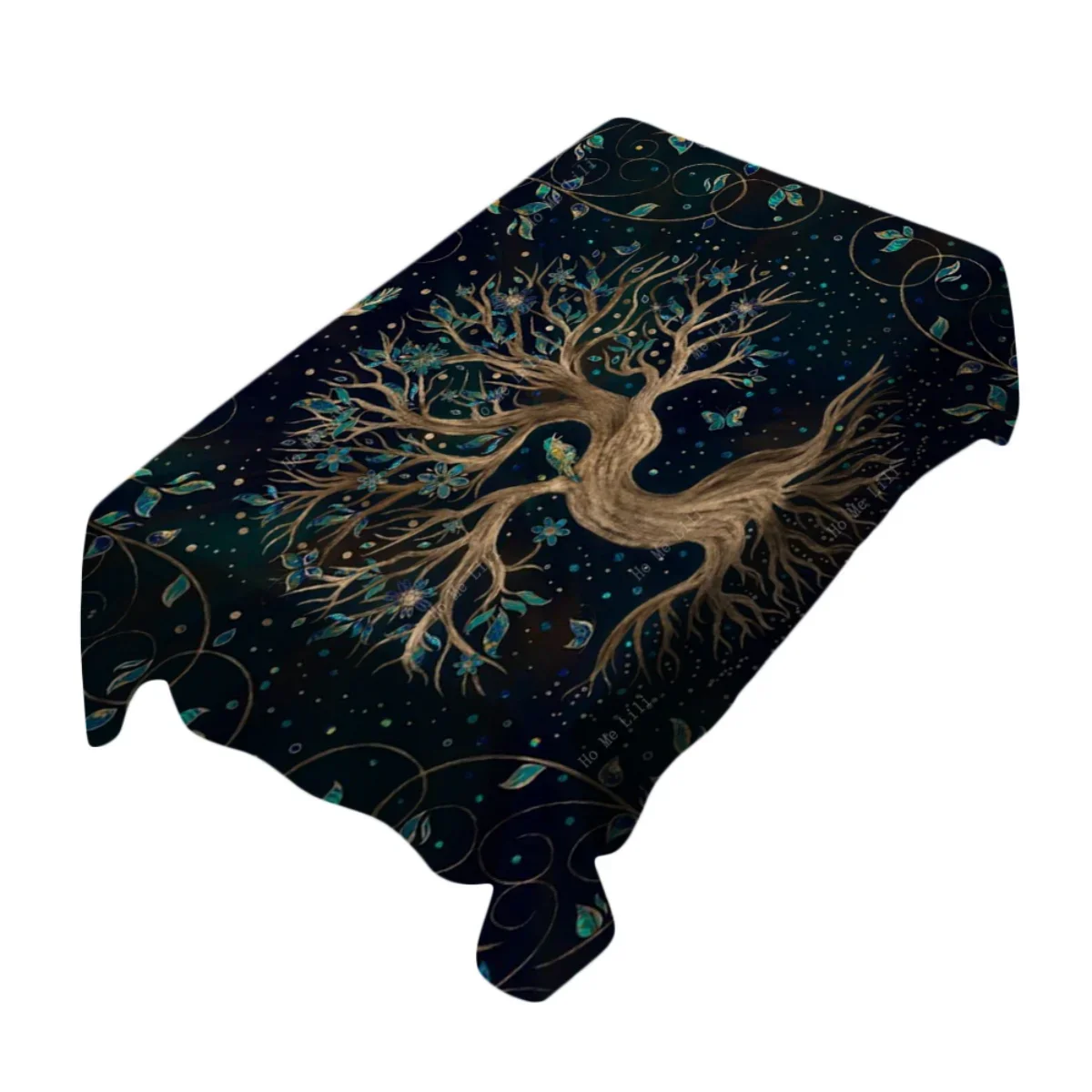 Yggdrasil Is An Eternal Green Ash Tree In Norse Mythology Rectangle Tablecloth By Ho Me Lili Decorate The Table