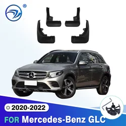 For Mercedes-Benz GLC 2020-2022 Mudguard Mud Flaps Guard Splash Flap Mudguards Fender Car Accessories