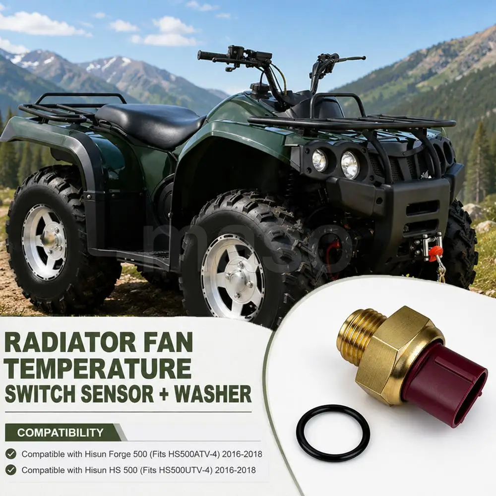 Water Temperature Fan Switch Radiator Sensor 19206-115-0000 19206-102-000 36520-0000 30970002 For Hisun Forge/HS 500 2016-2018