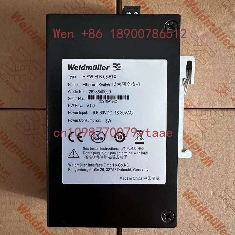 IE-SW-ELB-05-5TX Original 5 Port Industrial Switch 2828540000 Spot