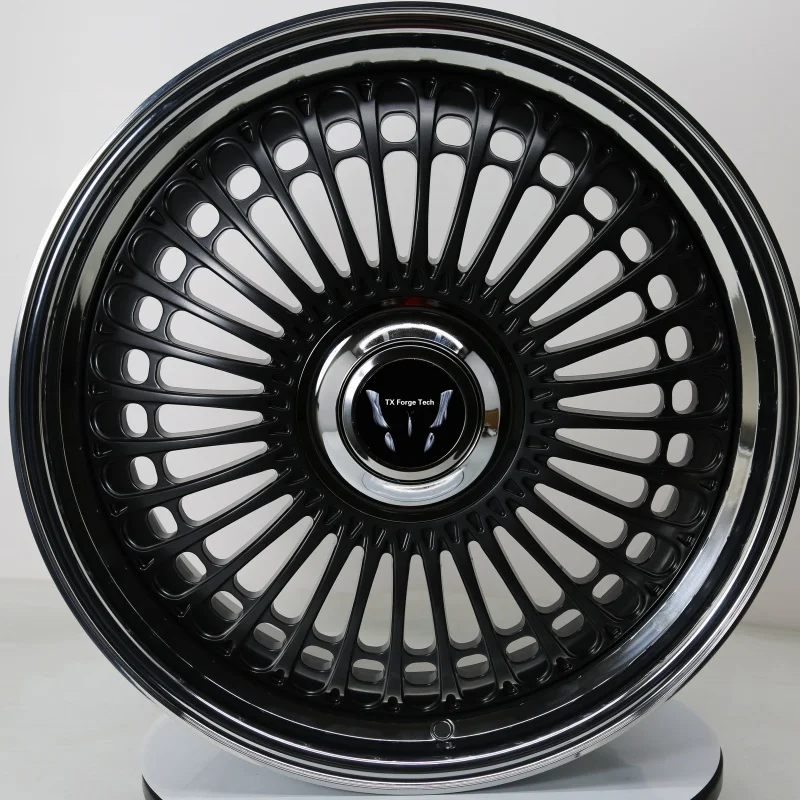 Factory Wholesale Customizable Forged Aluminium Alloy Wheel Hubs Rims Matte Black Mesh Design High Quality 20mm New OEM ODM