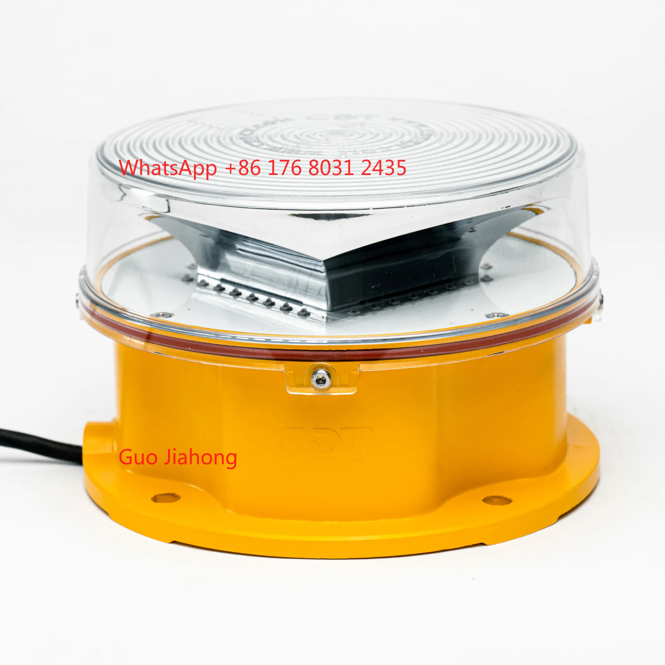 Widely Used to the Helipad Area LED White Flashing Heliport Beacon Light with Light Intensity up to 2500cd