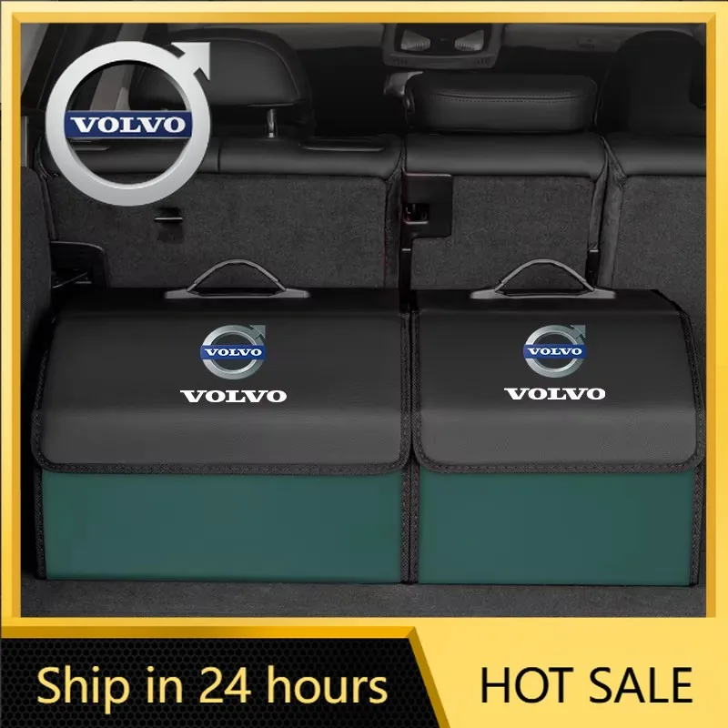 

Steering Covers Large Space Car Trunk Storage Box 4 Color Organizing Handbag For Volvo Xc60 Xc90 V40 V60 S60 V50 V90 S80 C40 XC4