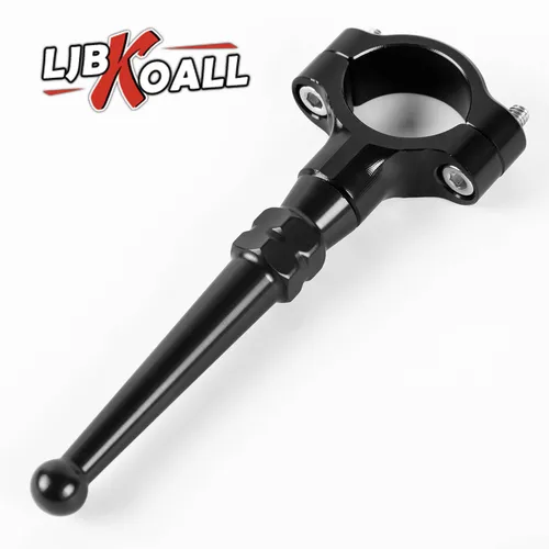 Imagen 1 del producto Kit de extensión de soporte lateral de motocicleta para uso Universal, pata de cabra de 18-21MM, herramienta auxiliar de Pedal de nariz