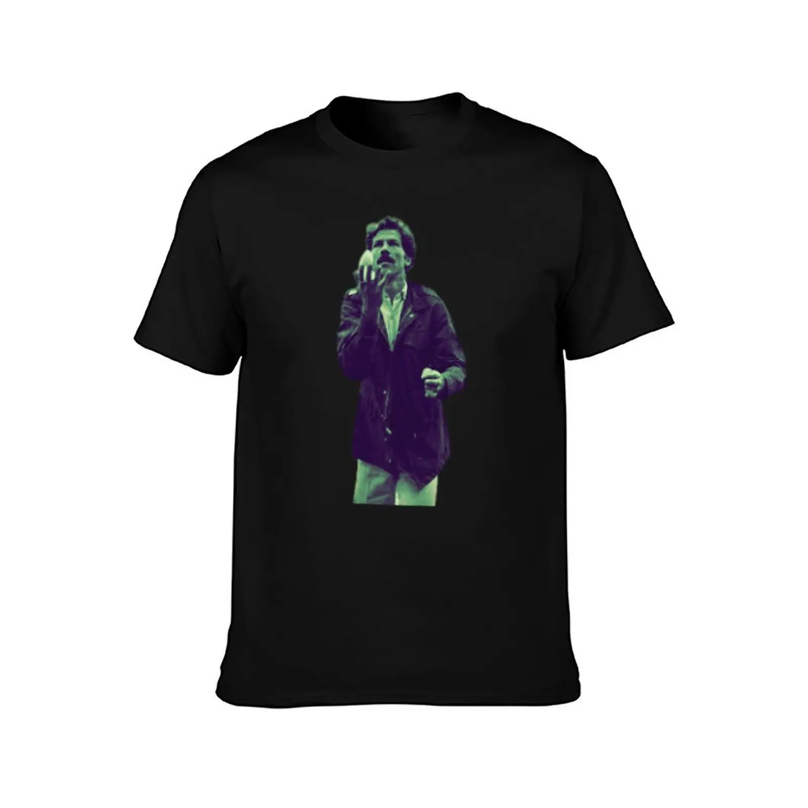 Werner herzog T-Shirt, Summer Casual Cotton Tee, Oversized Streetwear Tops, Vintage Graphic Print, Loose Fit Short Sleeve