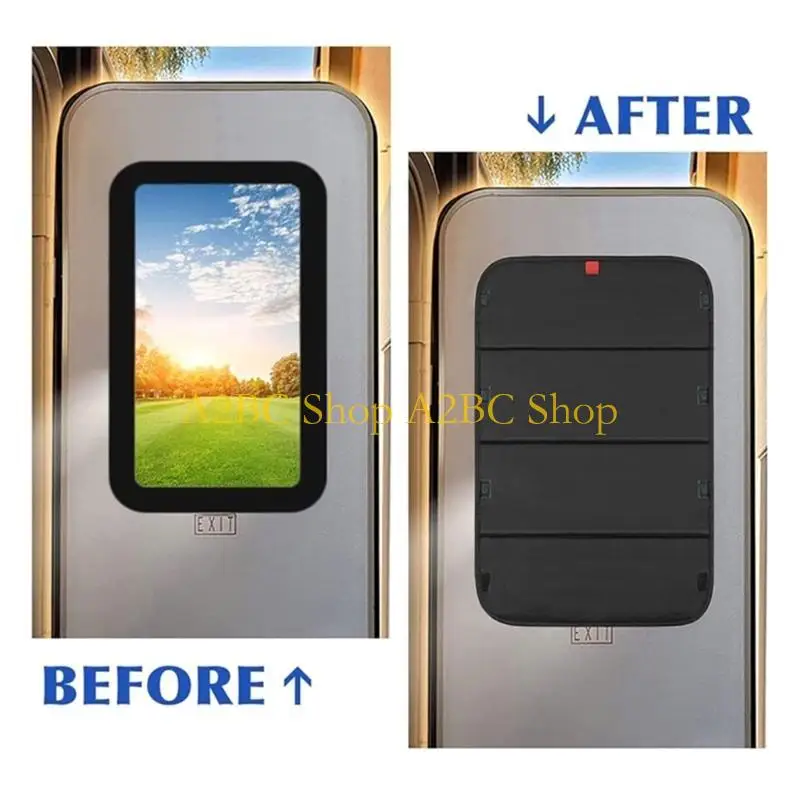 

A2BC Interior Window Cover Privacy UV-Protection Accessories Motorhome Windshield RV Door Shade Sun Blackout Curtain