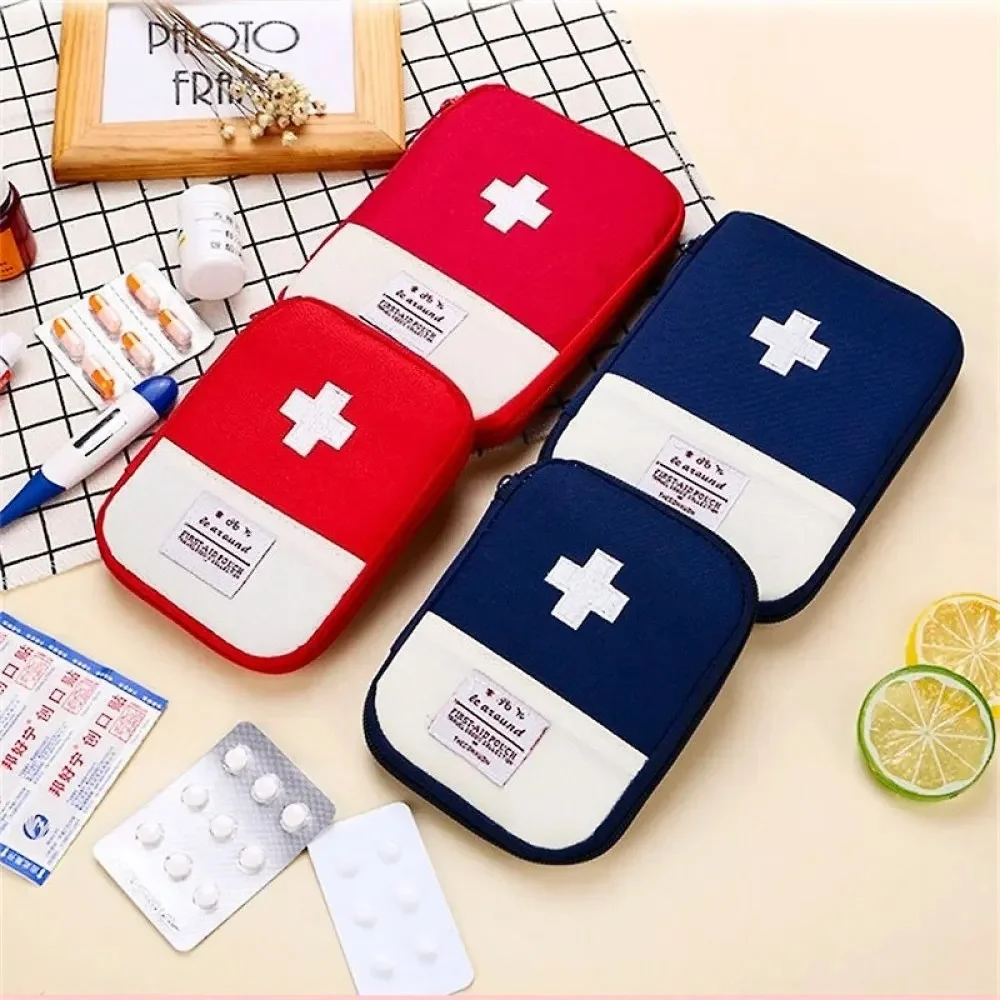 1/2/4PCS Portable Small Medical Kit for Outdoor Travel Portable Medical First Aid Kit for Home Use Large Capacity Medicine Kit