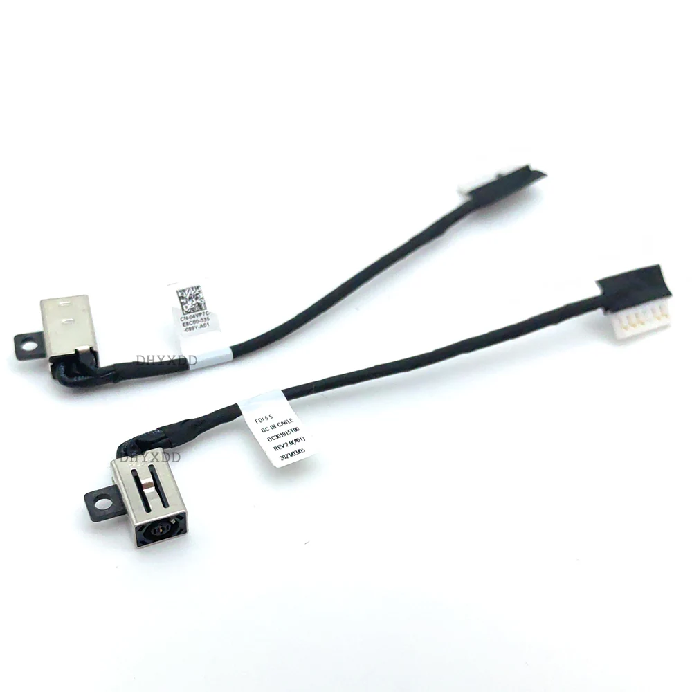 Imagem -05 - Cabo de Alimentação dc para Dell Laptop Cabo de Carregamento para Dell Vostro 3400 3401 3405 Inspiron 3501 3505 Vostro 3500 3501 3490 3491 20 Pcs Novo