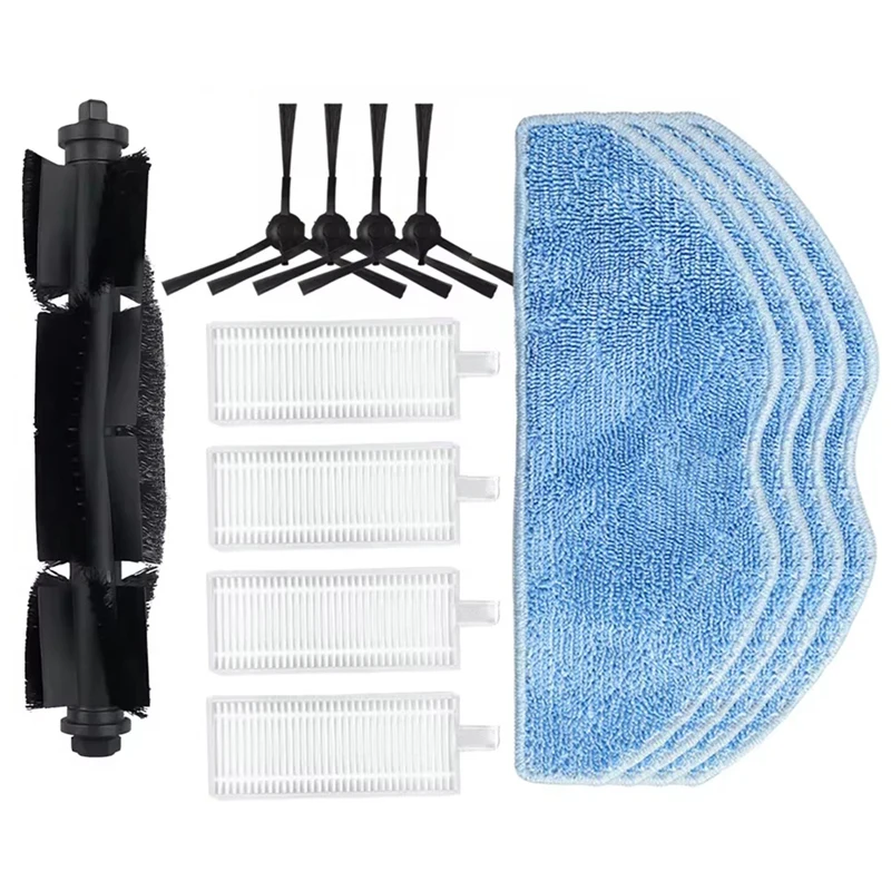 For EZVIZ RE4/ RE4 Plus / RE5 / RE5 Plus Robot Vacuum Cleaner Parts Main Side Brush Mop Filter Replacements.