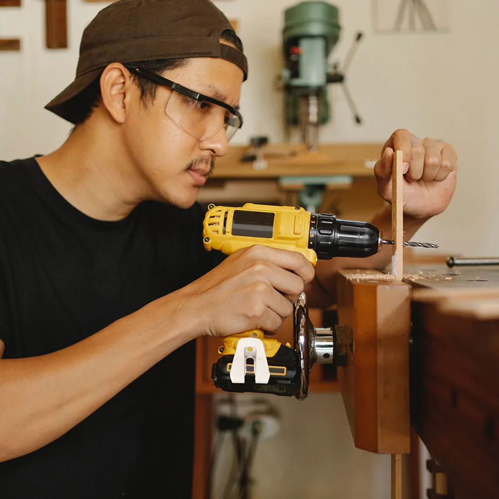 

4Pcs Belt Clip Hooks Steel Reliable Replacement Power Tool Hook Key Holder for Drill Driver Belt Hook for Drill Driver