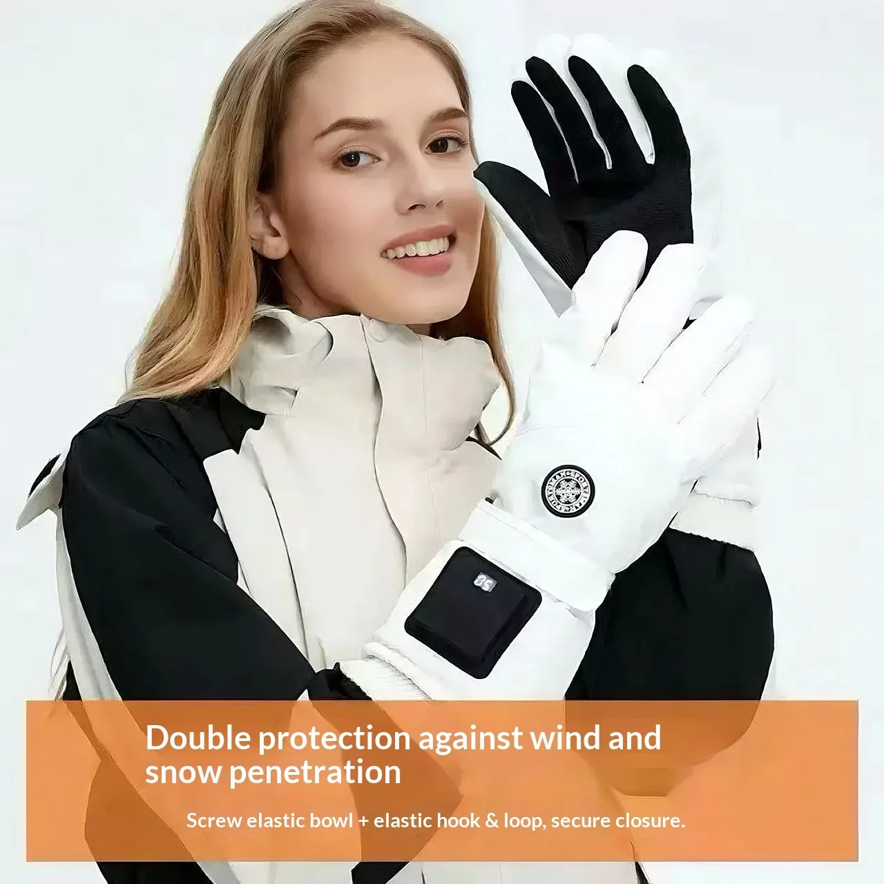 

Smart heating gloves for men and women rechargeable winter electric heating gloves outdoor cycling gloves electric skiing gloves