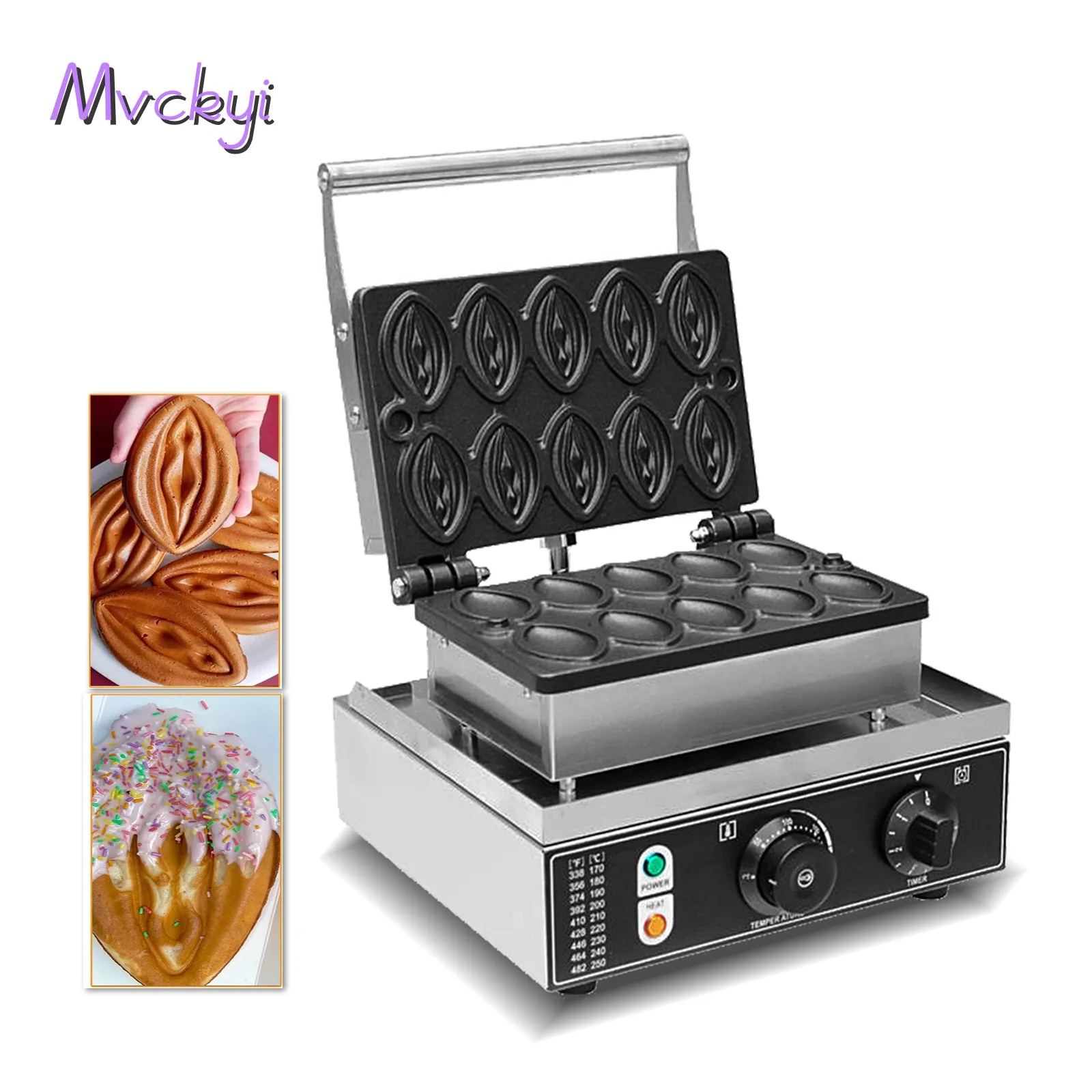 

Mvckyi Shipping from USA 10 PCS Waffle Maker/Mini Waffle Maker/Electric Grill Strange Shape Waffle Maker/Commercial Waffle Maker