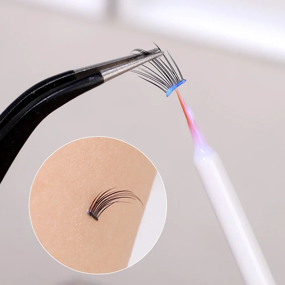 Dauerhafter falscher Wimpern kleber wasserdicht schnell trocknend nicht reizend unsichtbarer selbst klebender Wimpern kleber Wimpern verlängerung kosmetisches Werkzeug