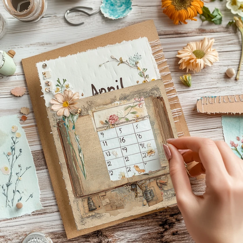 36 vellen 6 "x 6" plakboekpapierpakket: handgeschilderde bloemenprints voor scrapbooking, origami, junk journal en kaarten maken.