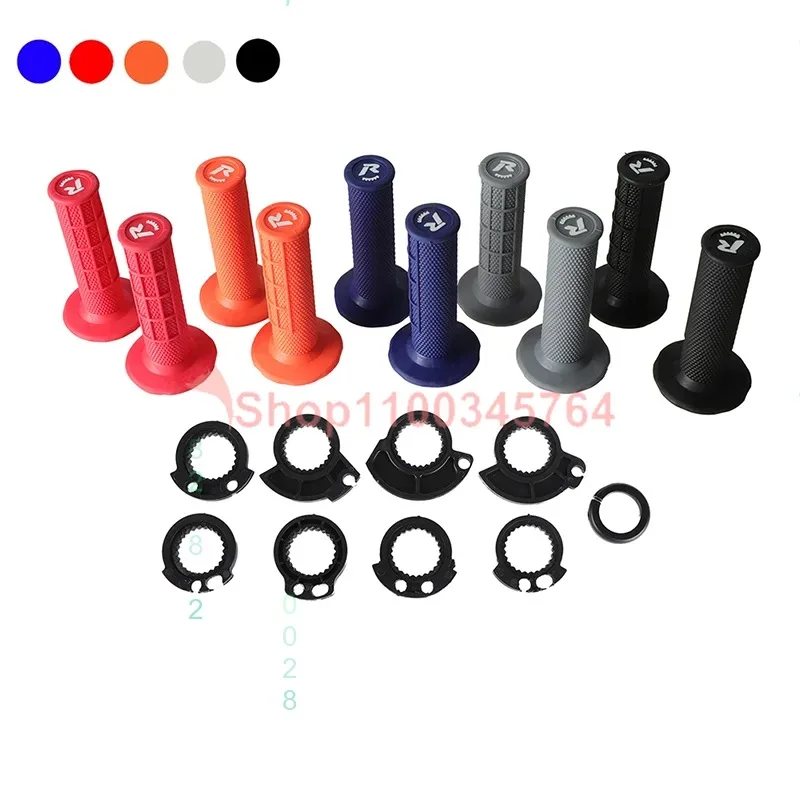 New Motorcycle Handlebar Grip Gel Brake Handle Rubber with Locking Cam for EXC CRF YZF KXL RM 7/8 Inch Off-road Universal