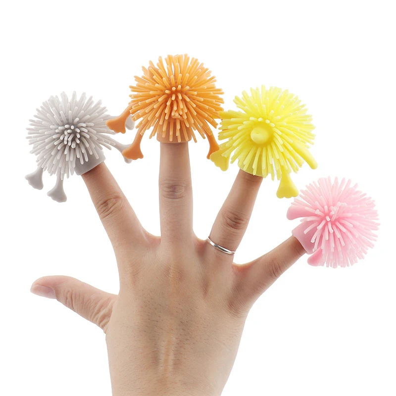 4 Stück Handpuppen Puppe Finger Theater Kleinkind Spielzeug für Jungen Mädchen vinger poppetjes voor kinder kinder spiele spiele