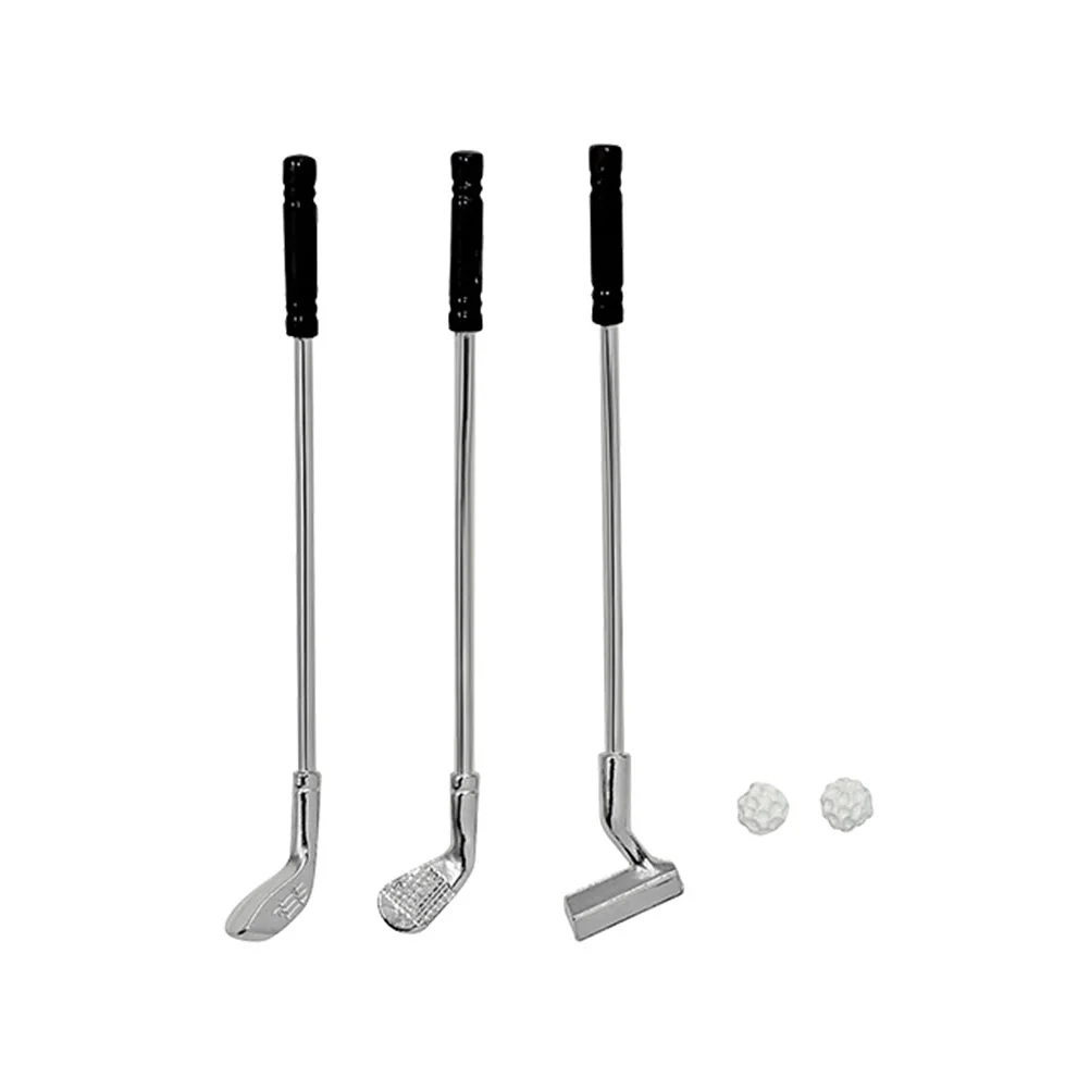 

Dollhouse Golfing Club Miniature Golf Club Balls Set Miniature Golf Clubs Mini Golf Club Model Toys 1 12 Scale