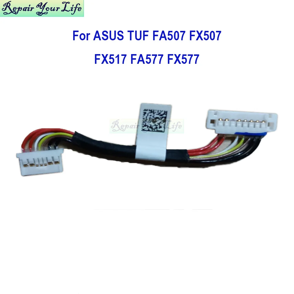 Złącze kabla baterii notebooka do ASUS TUF Gaming A15 FA507 FA577 F15 FX507 FX517 FX577 LXPX 14011- 06040000   DD0NJKBT000