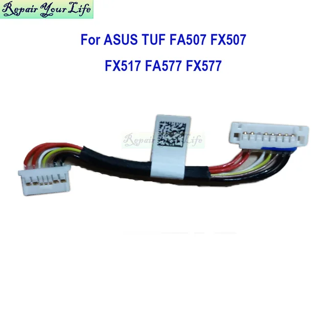 Złącze kabla baterii notebooka do ASUS TUF Gaming A15 FA507 FA577 F15 FX507 FX517 FX577 LXPX 14011- 06040000   DD0NJKBT000