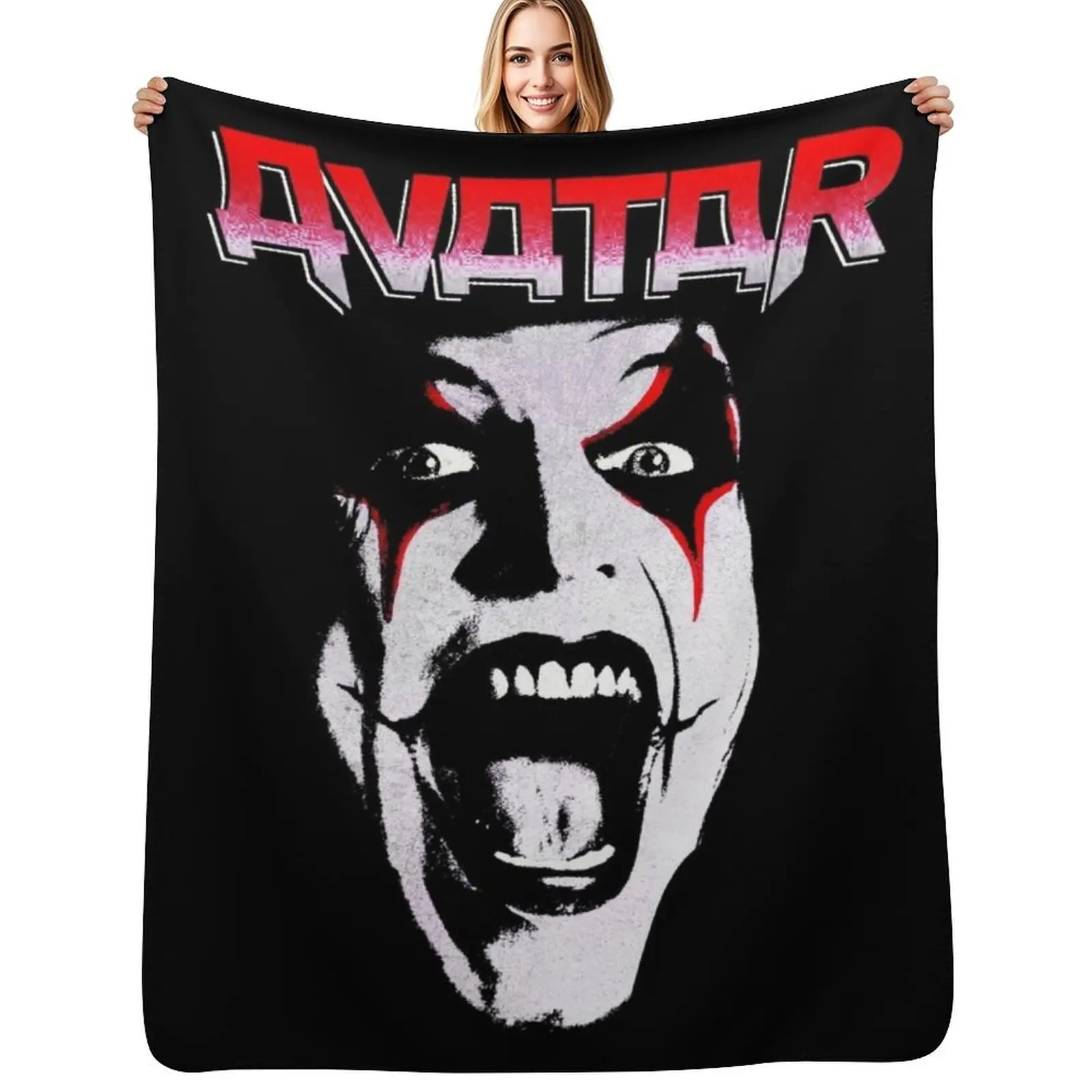 

Greats-Skrimm Throw Blanket Warm Flannel Blanket for Couch Chair Bedroom