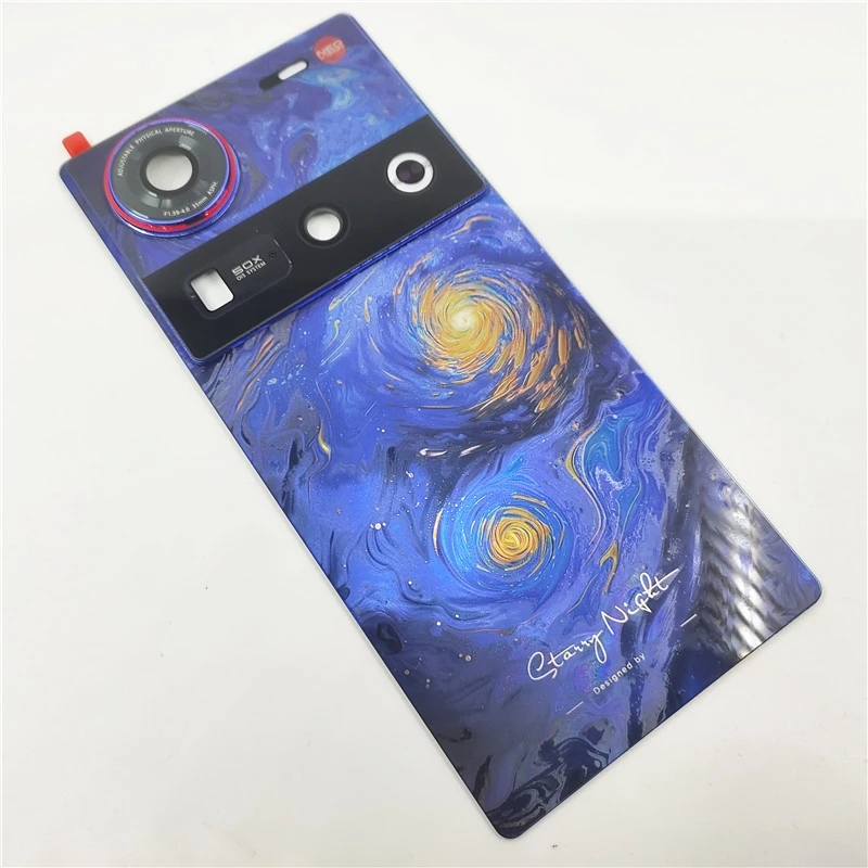 Glass Battery Back Cover For ZTE nubia Z70 Ultra NX733J NX736J Phone Rear Door With Camera Lens Repair Replacement Part