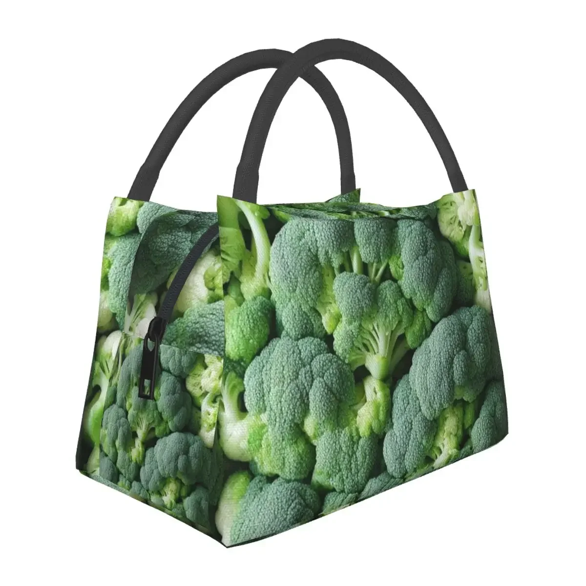 Bolsas de almuerzo de brócoli y coliflor, caja Bento aislada, bolsa impermeable, bolsas de Picnic, bolsa térmica más fresca para mujer, niños, viaje