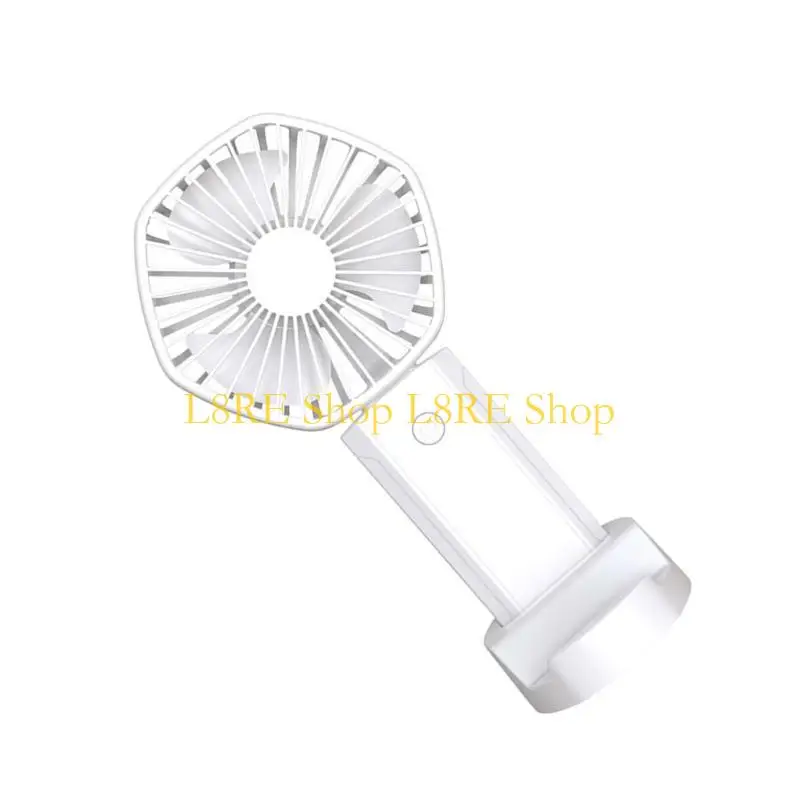 L8RE 충전식 휴대용 휴대용 팬 에어컨 휴대용 작은 포켓 팬