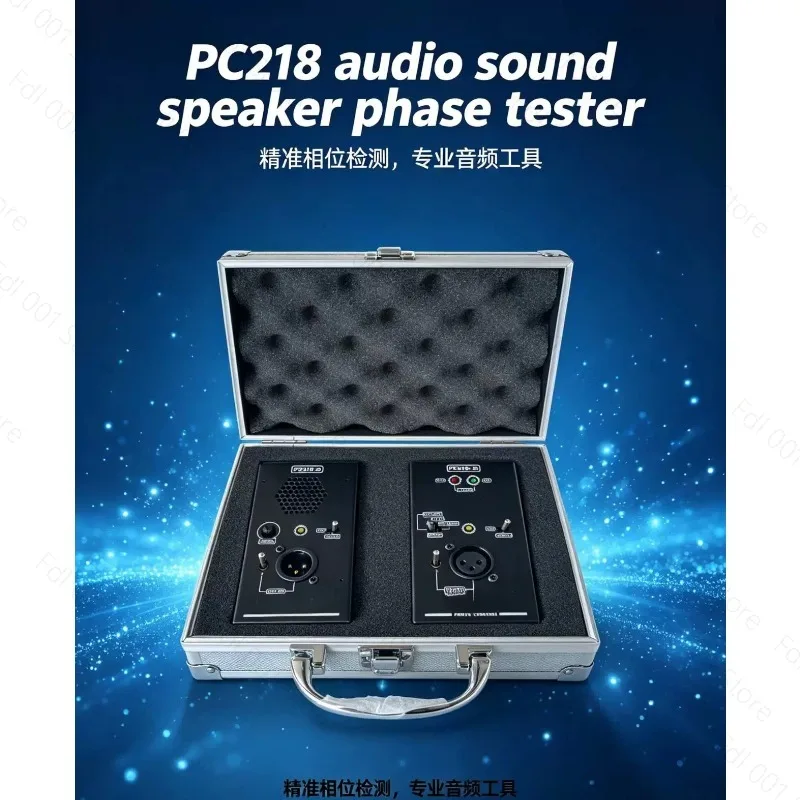 PC218 Phase Polarity Tester/Checker/Detector ，Audio Speaker Microphone Sound Testing