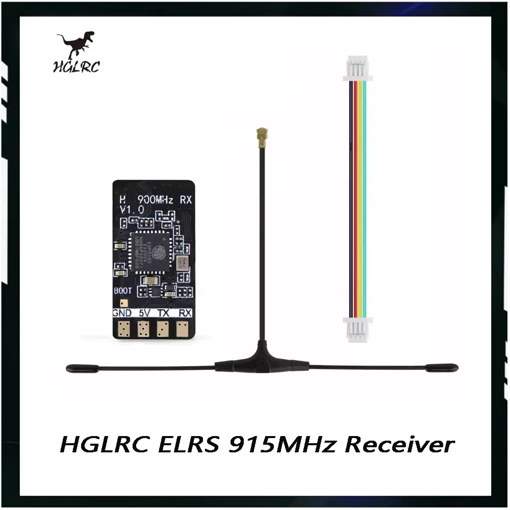 

HGLRC ELRS 915MHz RC Receiver - High-Sensitivity FPV Receiver for Freestyle & Long Range Drones