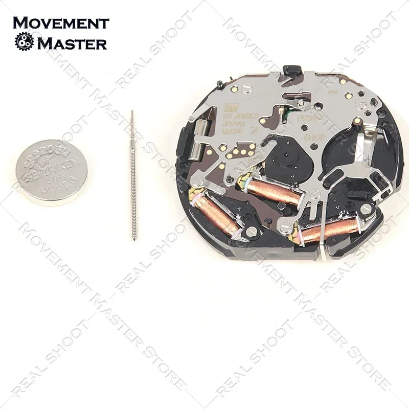 VD57 Movement VD57C Quartz Movement 6 Hands 6/9/12 Small Seconds Japanese New Original Watch Movement Accessories