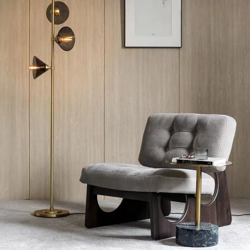 

Minimal single sofa chair, Nordic lounge chair