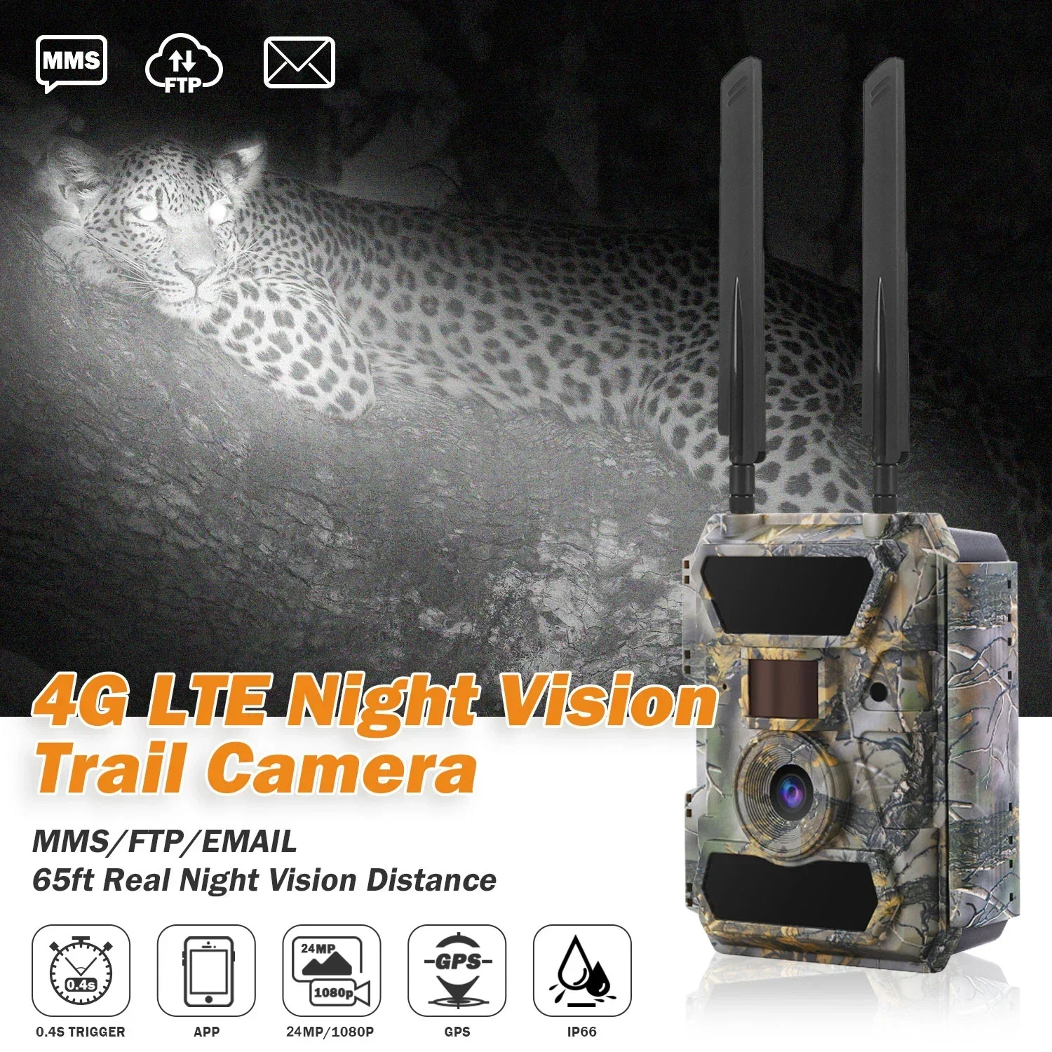 Waterproof Outdoor Night Vision Trail  Camera