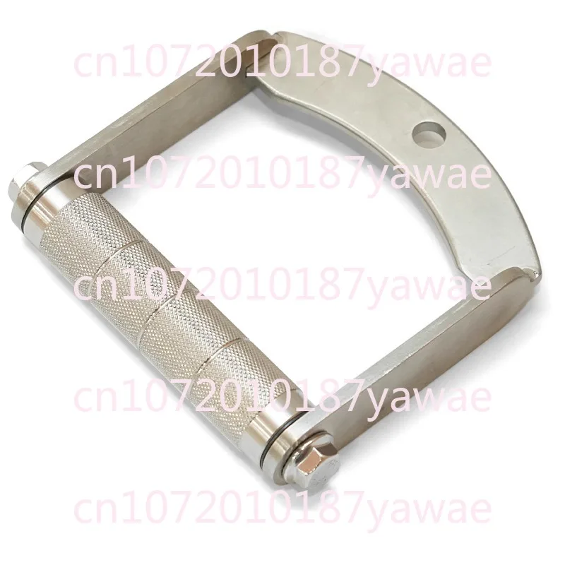 

304 Stainless Steel Chest Expander Handle Rowing Pull-down Flying Bird Gantry Fitness Training Handle Equipment