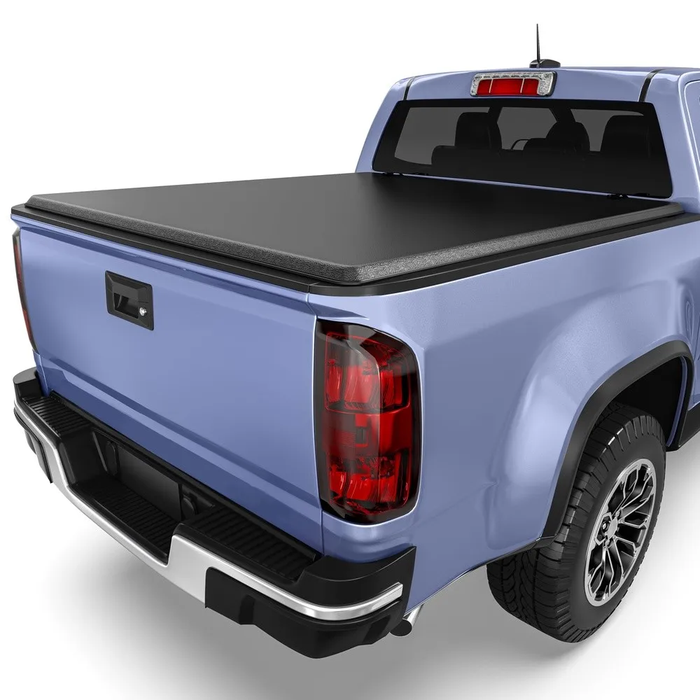Soft Roll Up Tonneau Cover Fit for 2015 2026 Chevy Colorado/Canyon 5.2ft